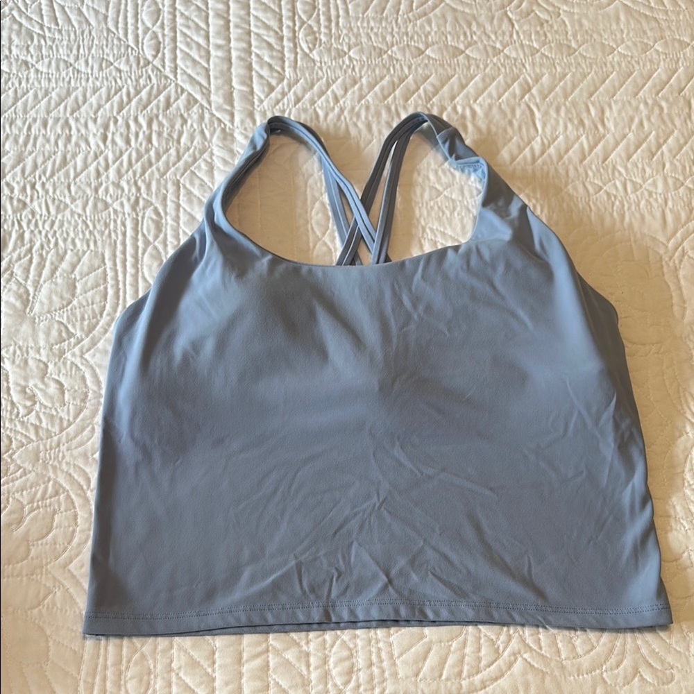 Women's Dusty Blue Sports Tank